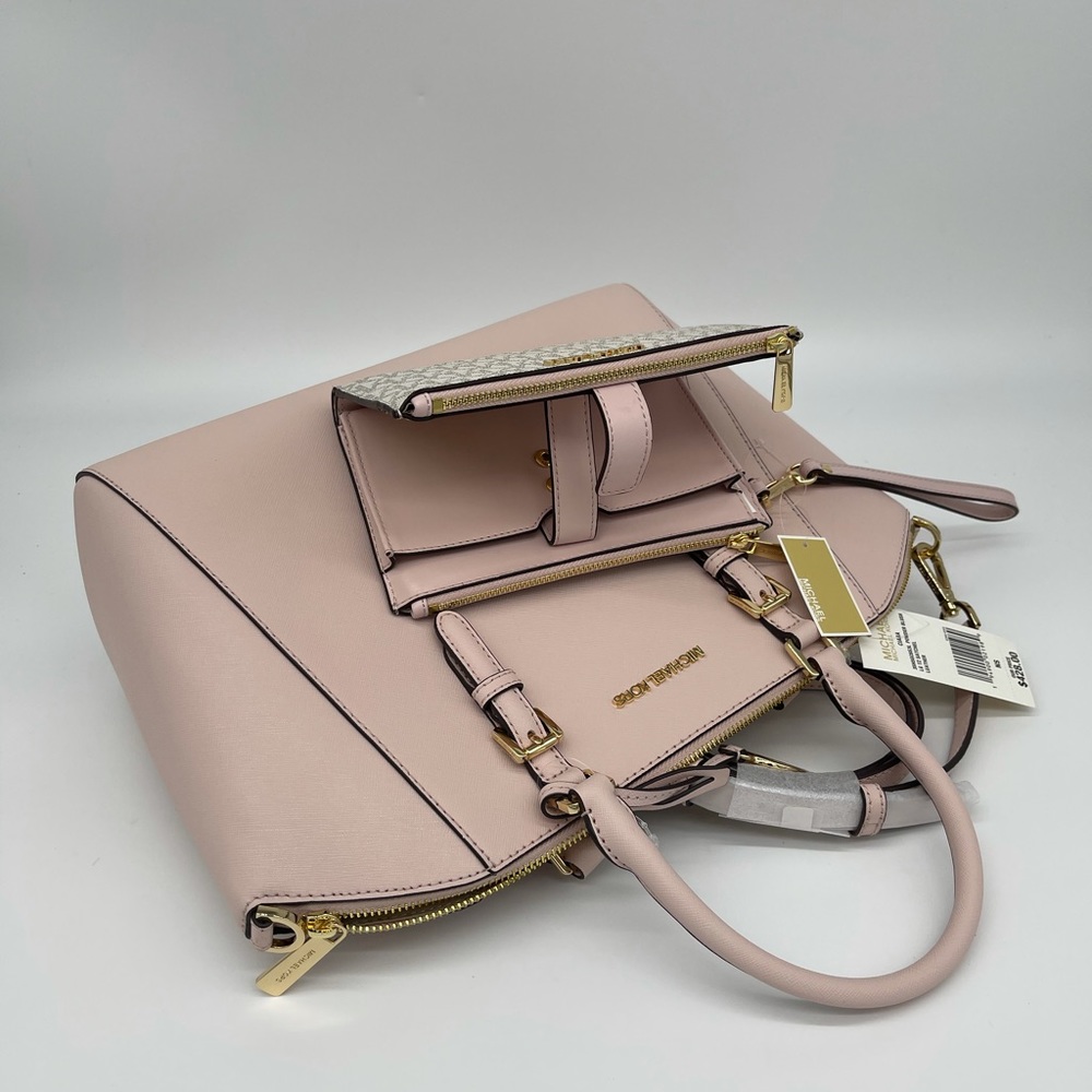 Michael Kors Ciara LG Satchel & Double Zip… - Picture 14 of 15